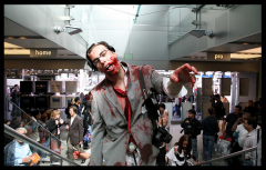 Photo from the 2006 San Francisco Zombie attack. [photo credit: Scott Beale]