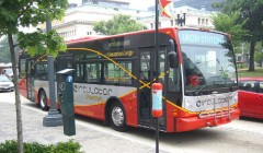 a DC Circulator bus, Union Station route