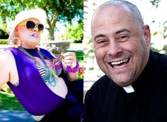 Big Mama Capretta and her alter ego Father Vincent Capretta