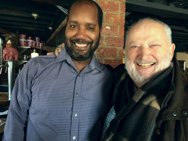 Me with Chef Michel Richard at Medium Rare