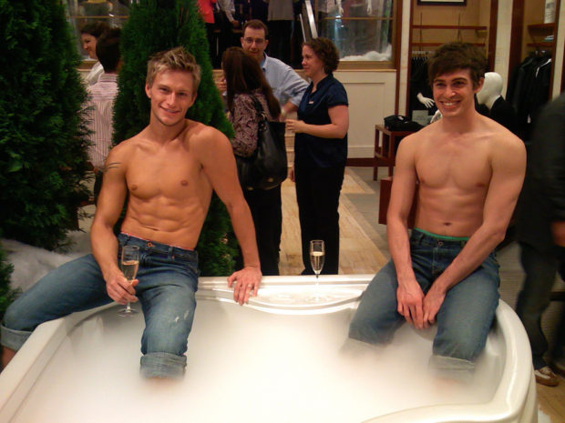 models from the Chip and Pepper show at Saks Fifth Avenue in September 2007